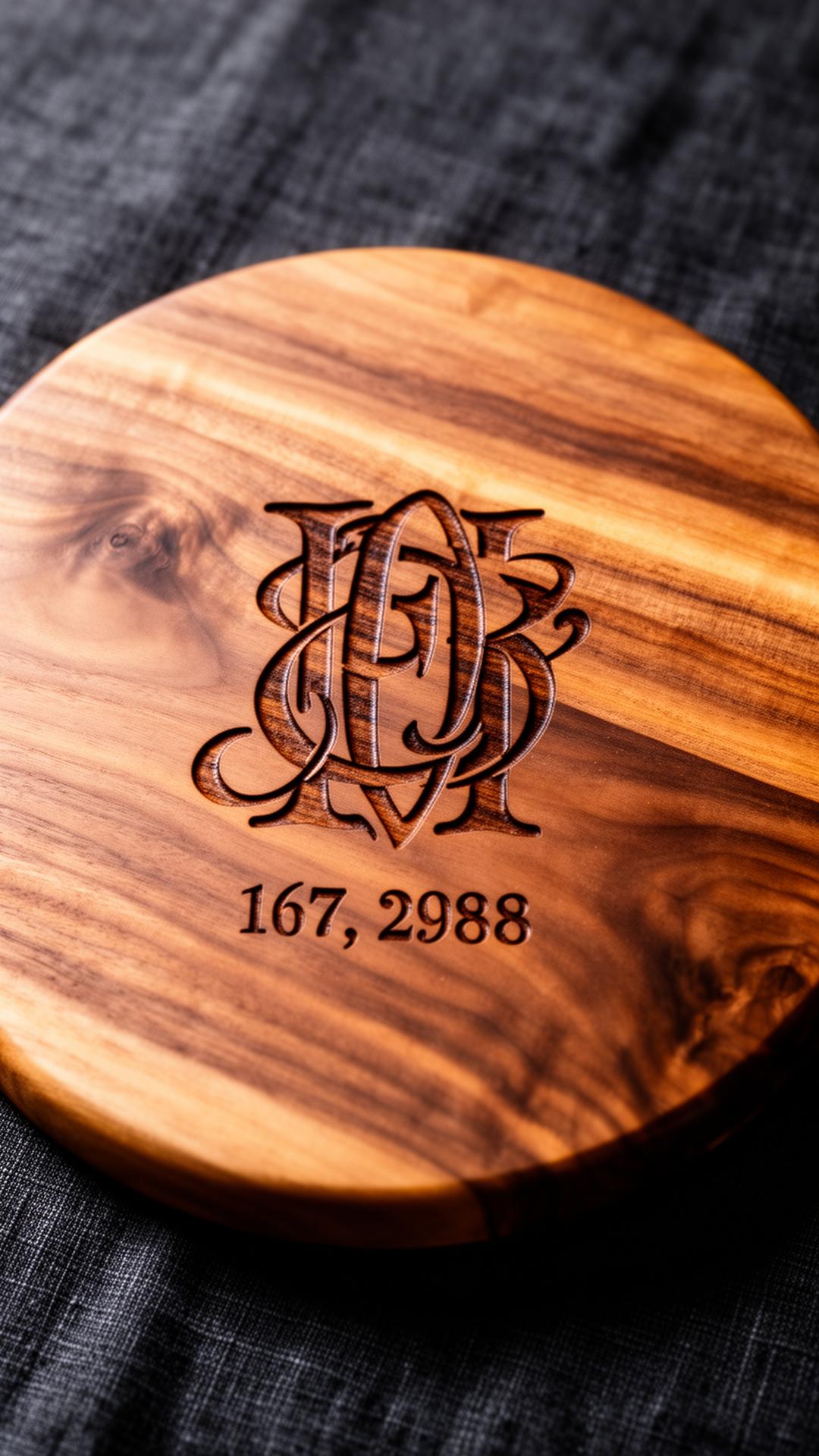 Walnut, Made Lasting — Engraved